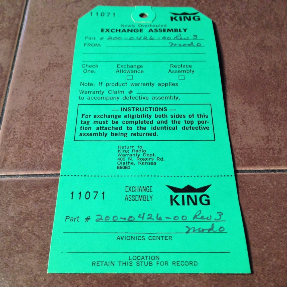 King KDM-705A Decoder Board 200-0426-00, NOS