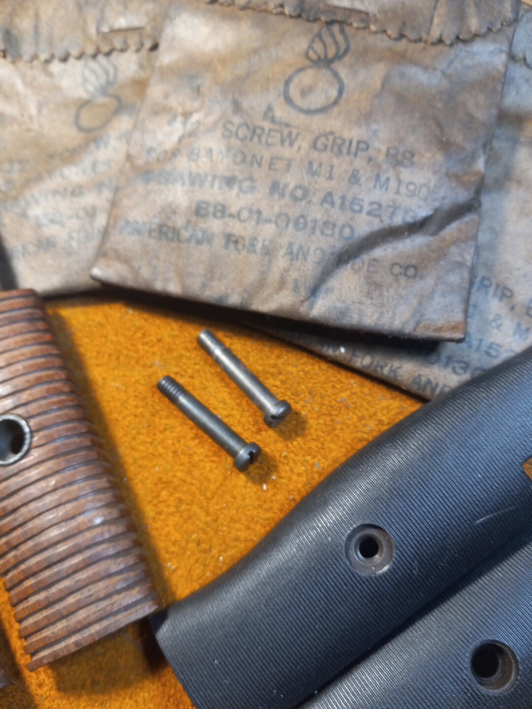M1905 Bayonet Screw USGI NOS WWI WWII M1 Garand 1903 1903A3 Springfield