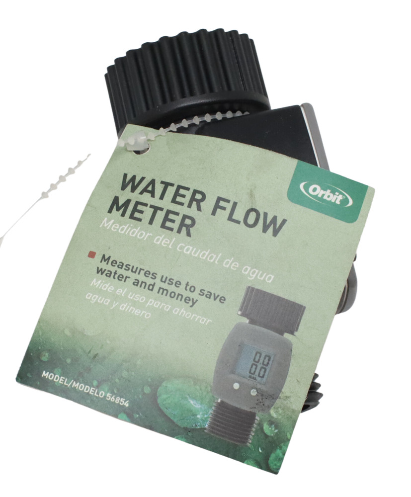 Orbit Water Flow Meter Model 56854 with LCD Display