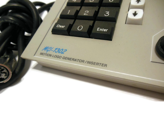 Leitch MGI-1302CP Keypad Control Panel Motion Logo Generator MGI-1302 (Untested)