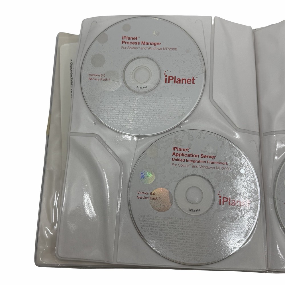 Sun Microsystems Developer Connection iPlanet 6.5 Server Enterprise Software