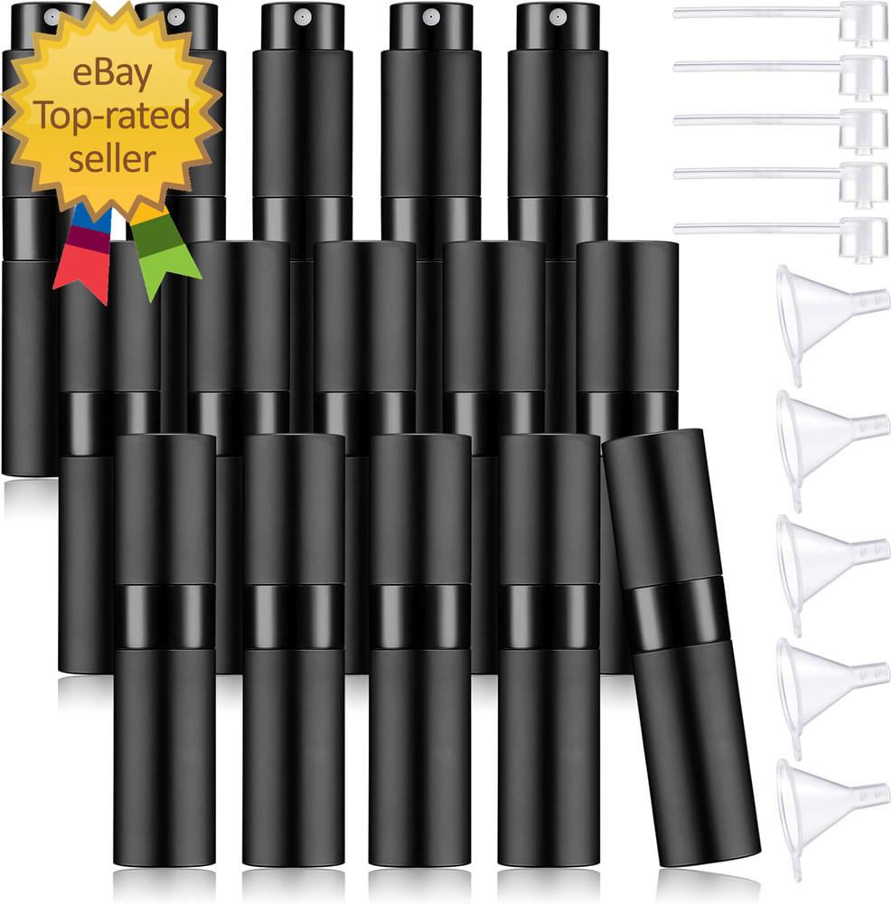 15 Pcs 8 Ml Perfume Atomizer Refillable Small Perfume Spray Bottle Empty