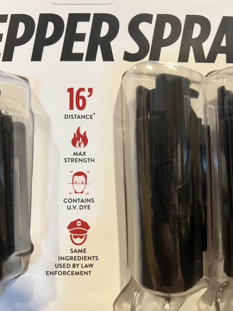 NEW guard dog security pepper spray -4 Pack