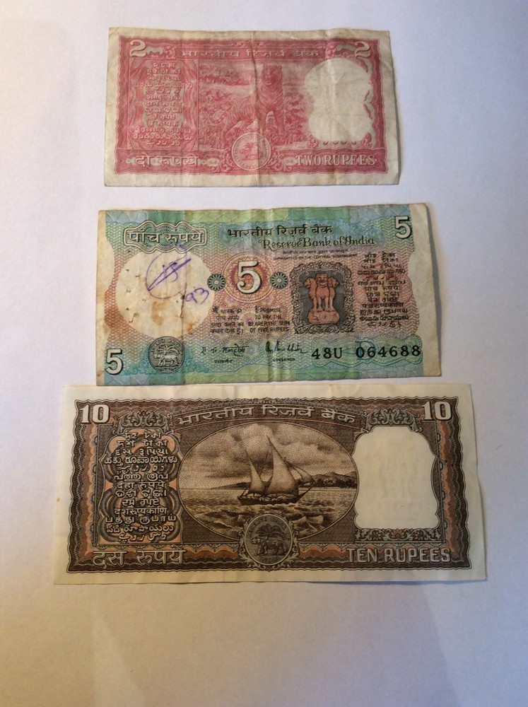indian rupee banknotes