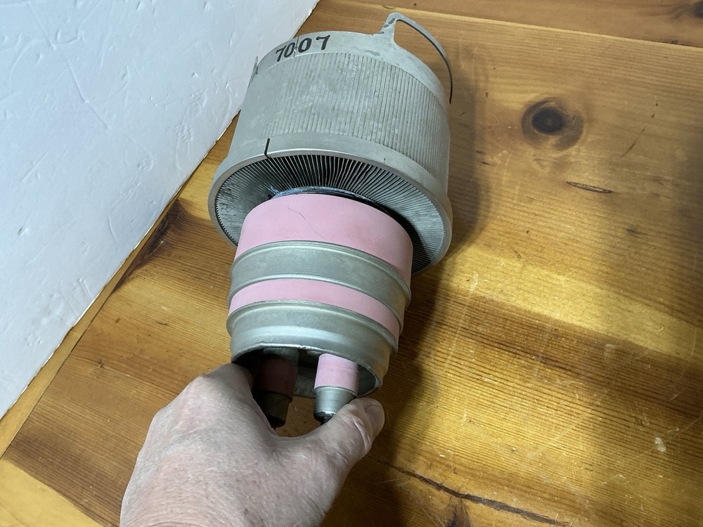 RCA 6166A 7007 Ceramic RF Beam Power transmitting Tube 12KW Radio Station PULL