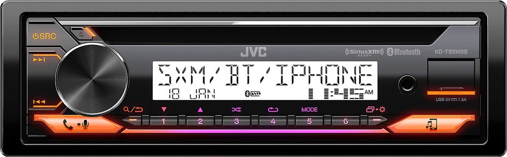JVC KD-T92MBS CD Receiver