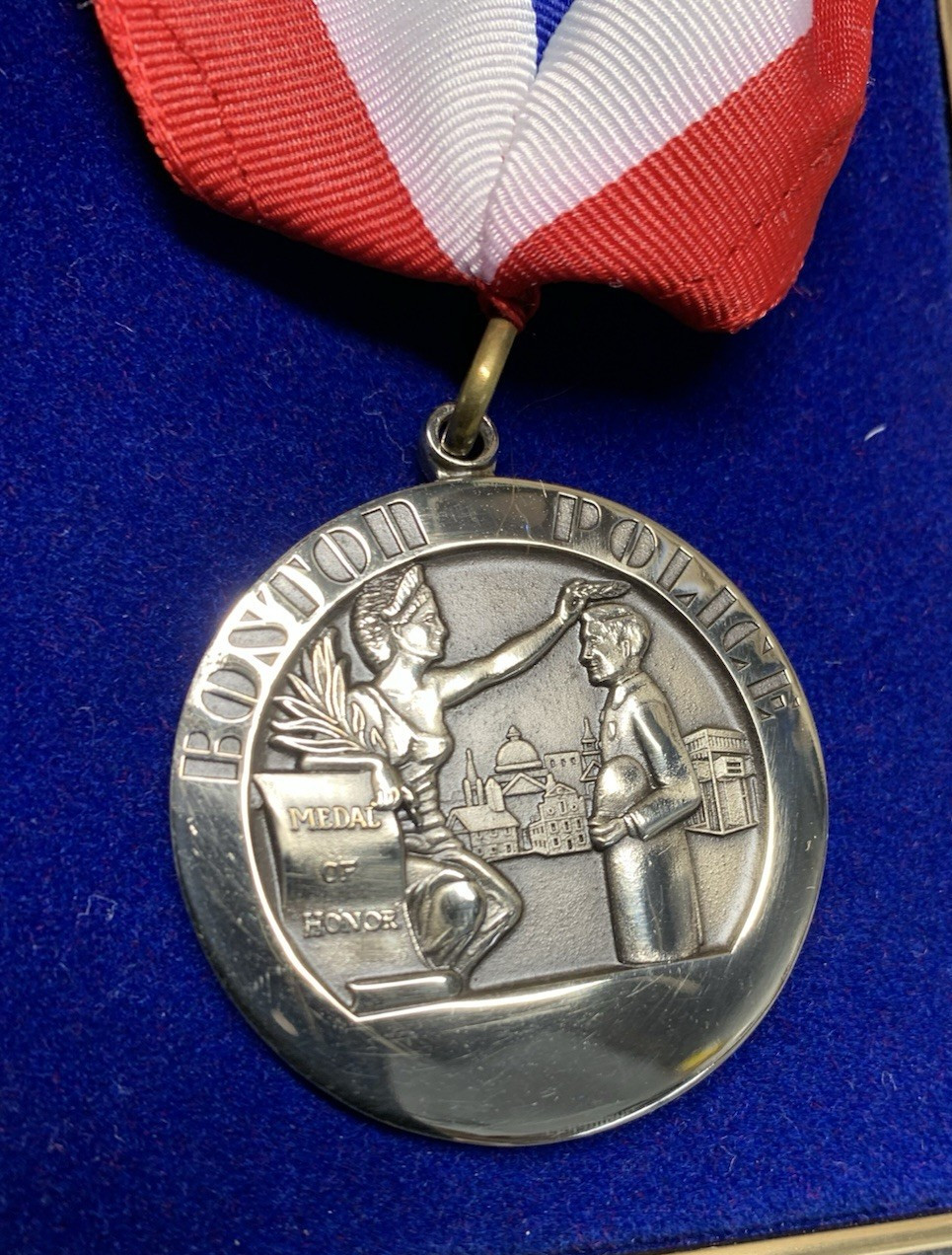 Vintage Collectable Boston Police Medal of Honer by Blackinton