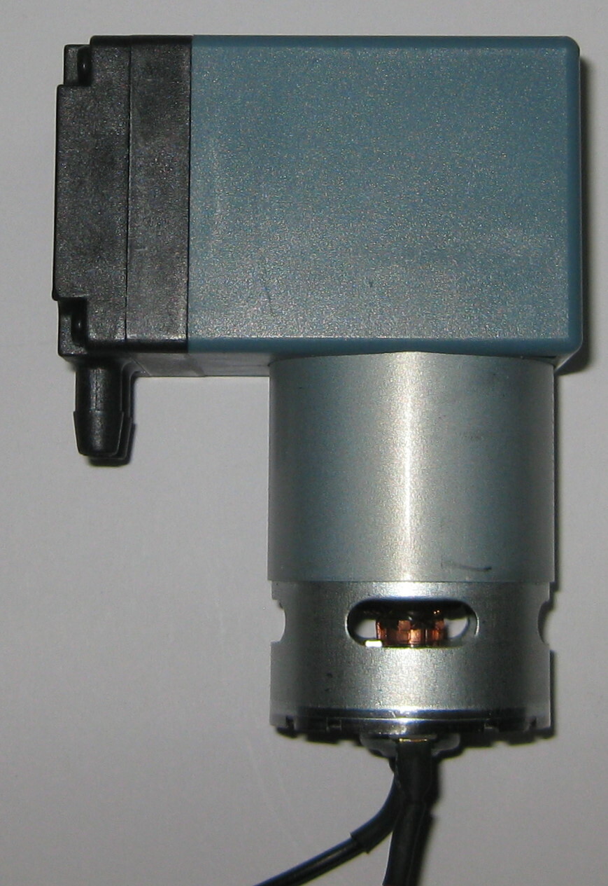 12V DC Single Diaphragm Head Pressure Vacuum Pump, 10 L/min