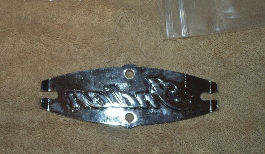 Indian Motorcycle Passenger /Sissybar "Indian "Script Backrest Pad Clamp for Pad