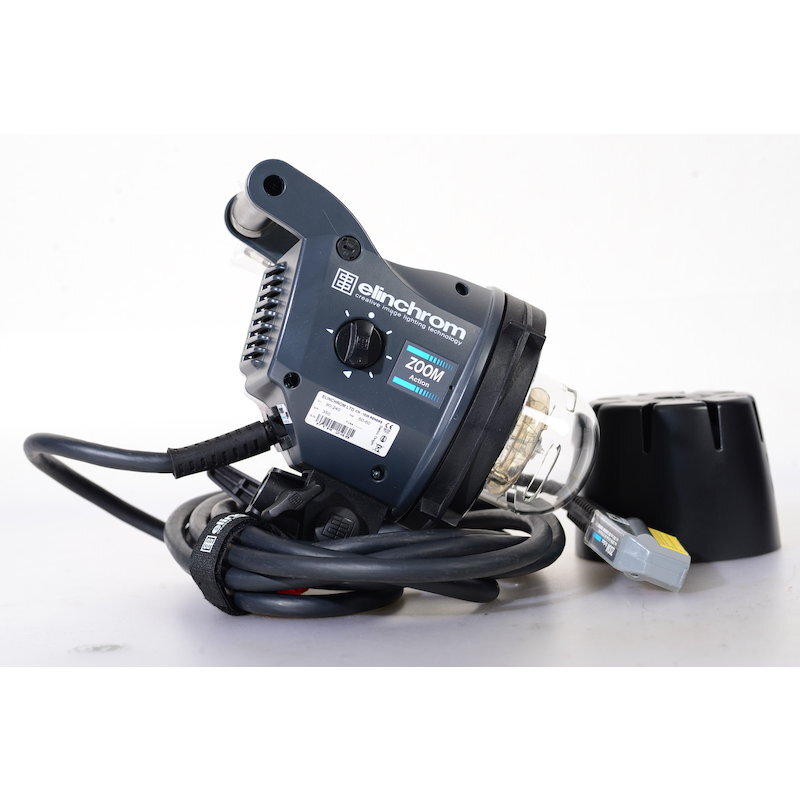 Elinchrom Zoom Action Flash Head - Studio Flash Head - Action Head - Flash