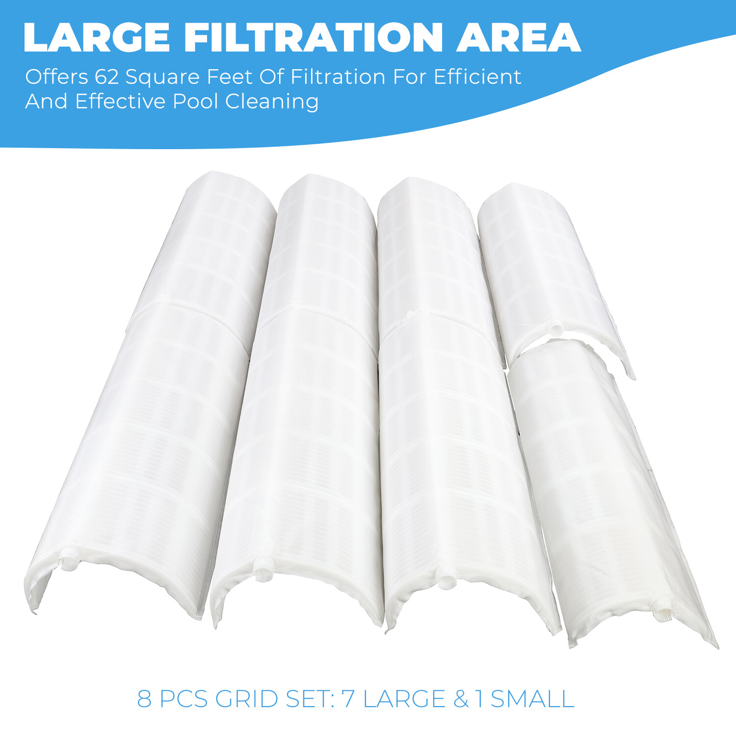 XtremepowerUS 60 Sq.ft DE Filter Grids Replace Hayward Pro-Grid DE6020 FS-2005