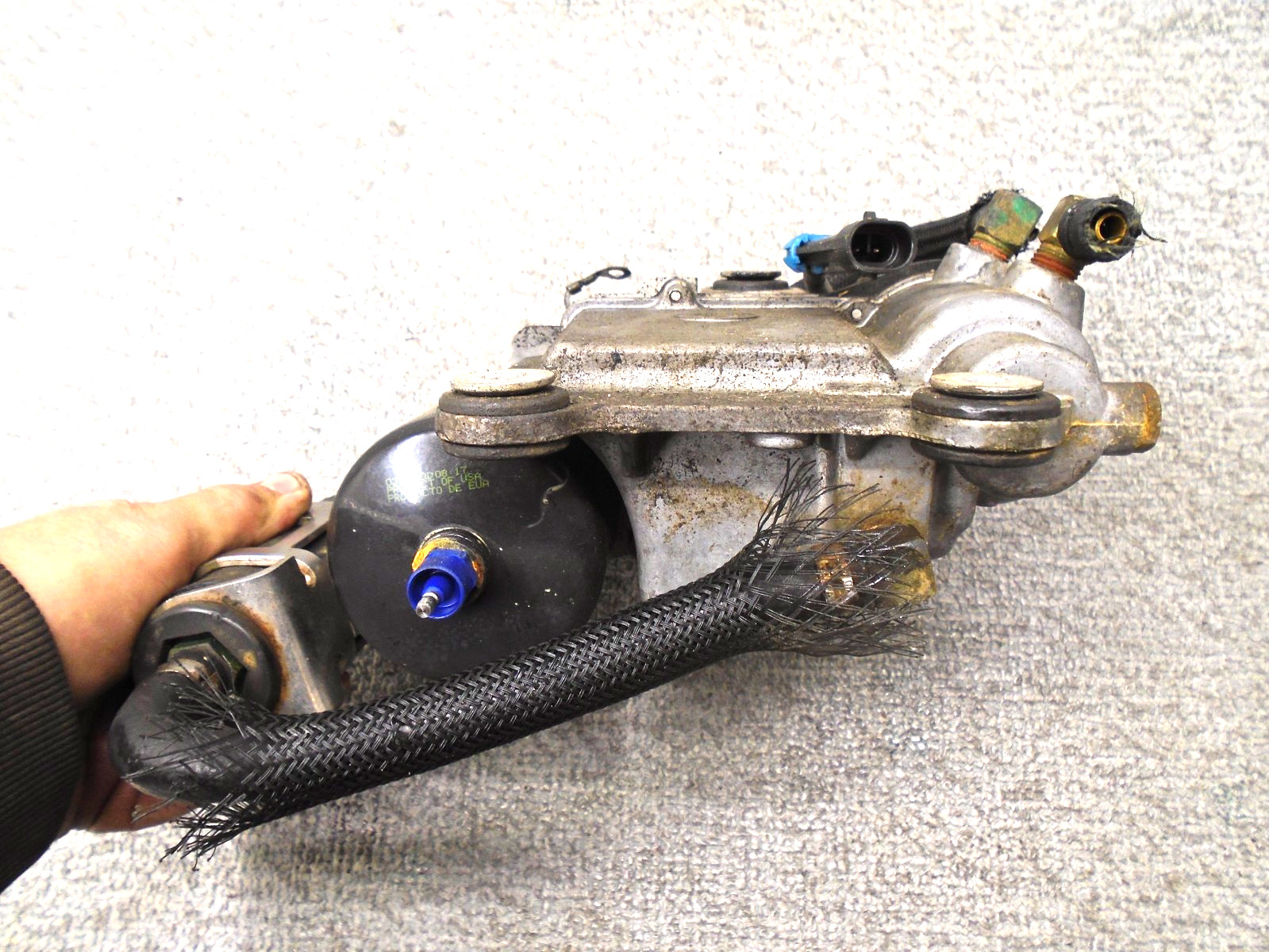 MERCURY FUEL PUMP/VST VAPOR SEPERATOR ASSY 855432A2 OPTIMAX 200-225 HP OUTBOARD