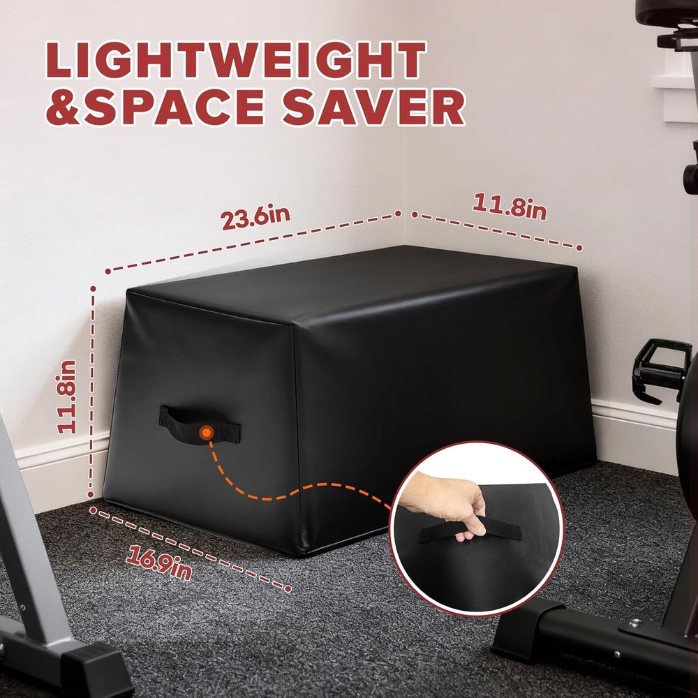 Hip Thrust Bench Multi-Functional Hip Thrust Box Home Gym Non-Slip Hip Thrust