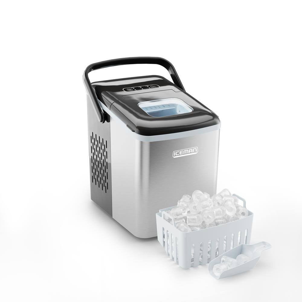 Chefman Dual-Size Ice Machine, Portable Ice Maker Machine, Creates 2 Cube Sizes