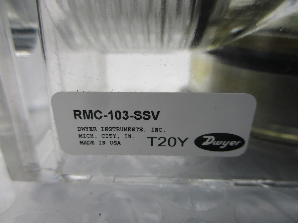 DWYER RMC-103-SSV FLOW METER NSNP
