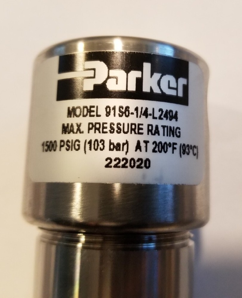 Parker Sample Filter Model: 91S6-1/4-L2494