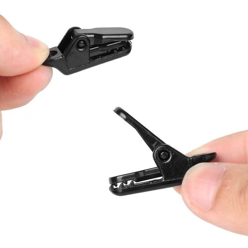 30Pcs Reusable Tent Tarp Tarpaulin Clip Heavy Duty Clamp Buckle Camping Tool Set