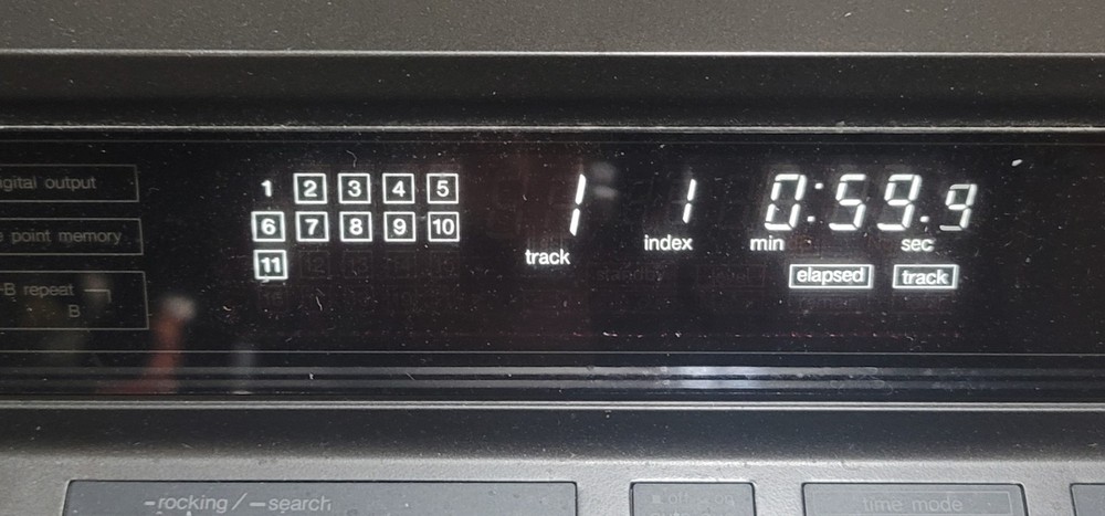 Technics SL-P1300 Top Loading CD Player Pro Broadcast Grade 1991