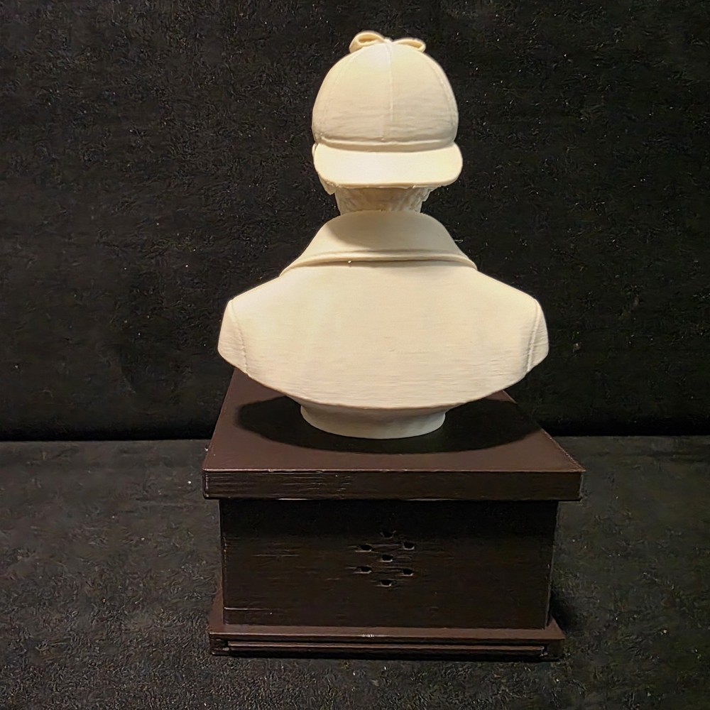 Sherlock Holmes 3D Printed Talking Bust