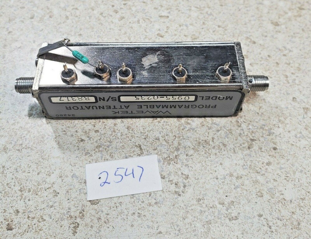 HP Hewlett Packard 0955-0235 Wavetek Programmable Attenuator