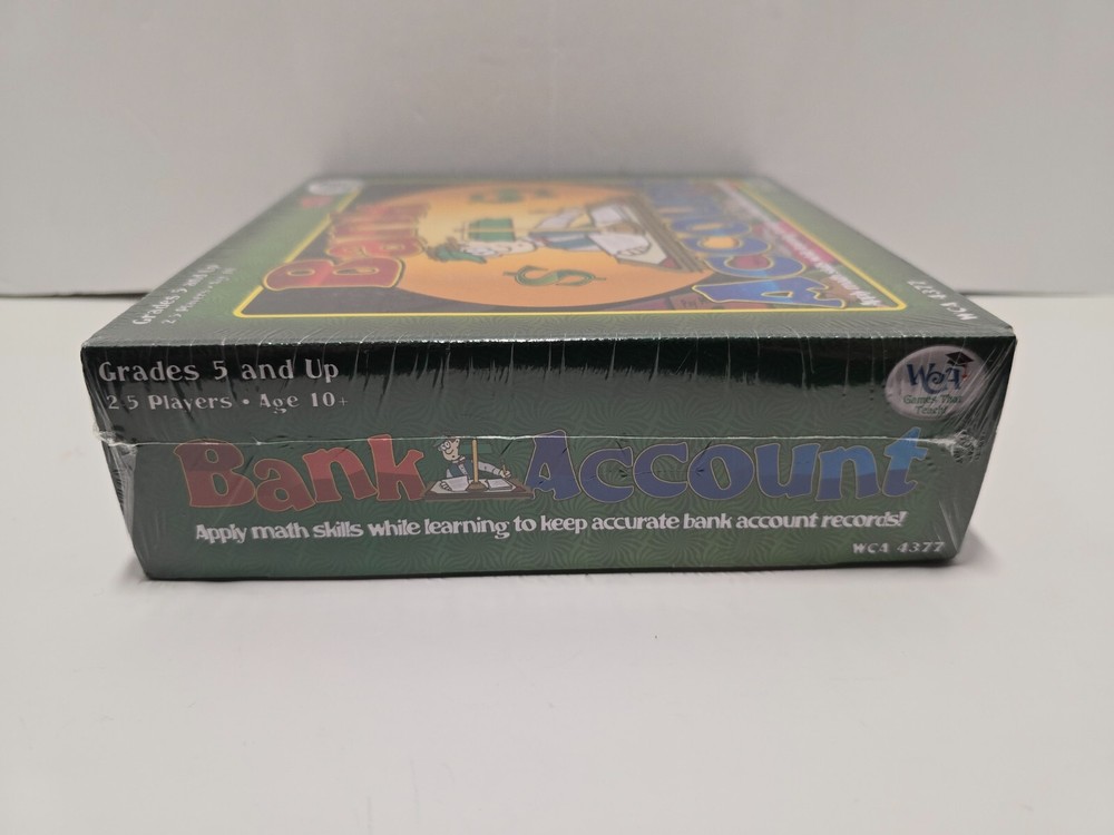 Bank Account Learning Game Math Skills WCA 4377