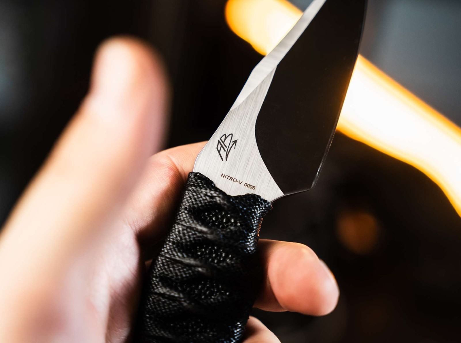 BOKER PLUS 302 Fixed Knife Japanese Style Nitro-V Blade Ray Skin Kydex 02BP0006