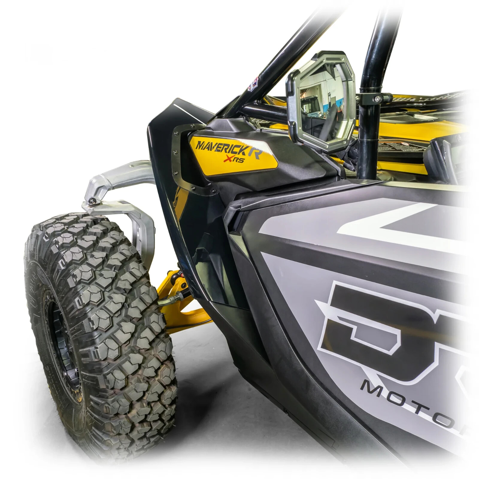 DRT CAN AM MAVERICK R X / XRS 24+ ABS Extended Front Fender Kit Flares