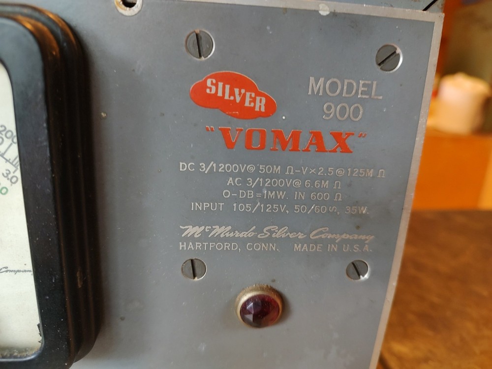 Silver Model 900 Vomax Test Set