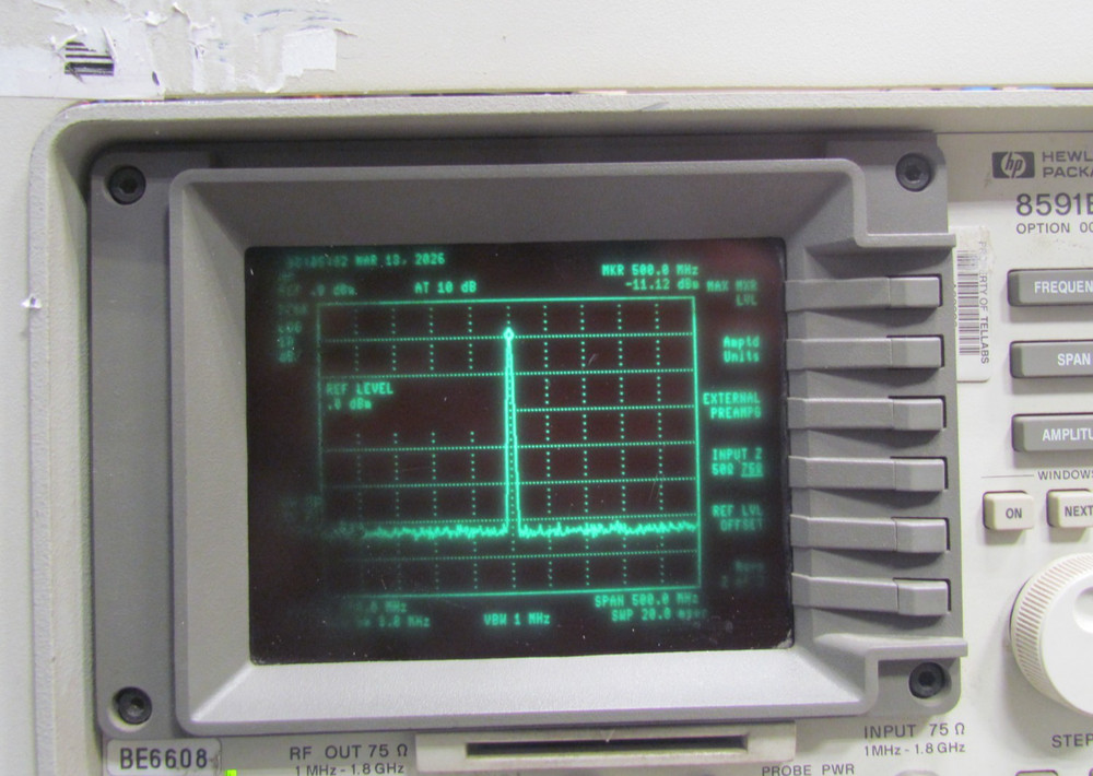 HP 8591E Spectrum Analyzer