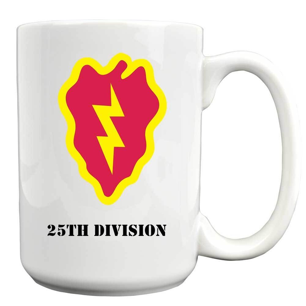 25th Division Color Coffee Mug
