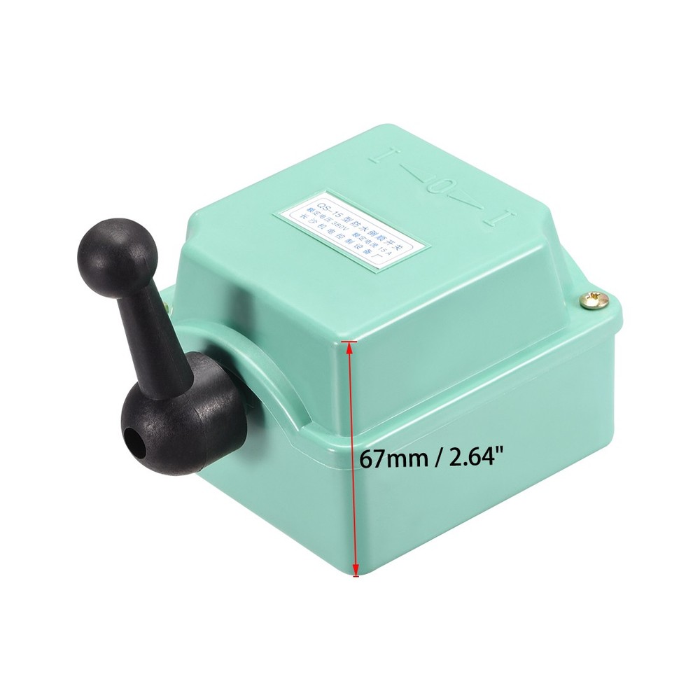 QS-15 3 Positions Drum Switch Forward/Off/Reverse Motor Control 15A