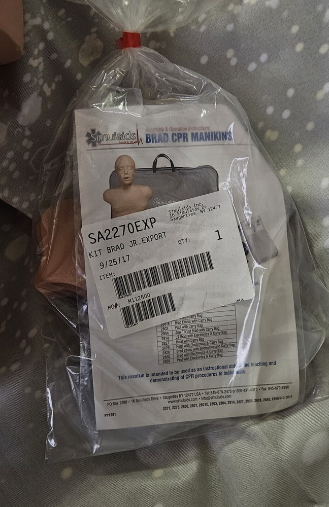 Brad Manikin Cpr Doll