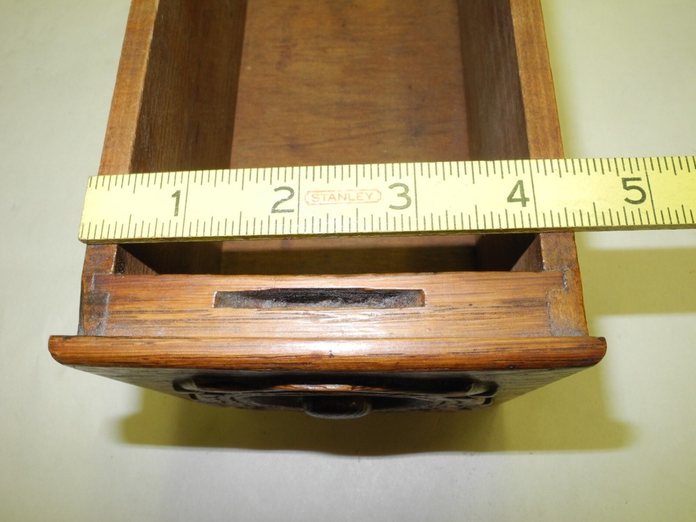 VINTAGE SINGER TREADLE SEWING MACHINE SIDE DRAWER, VERY NICE CLEAN CONDITION