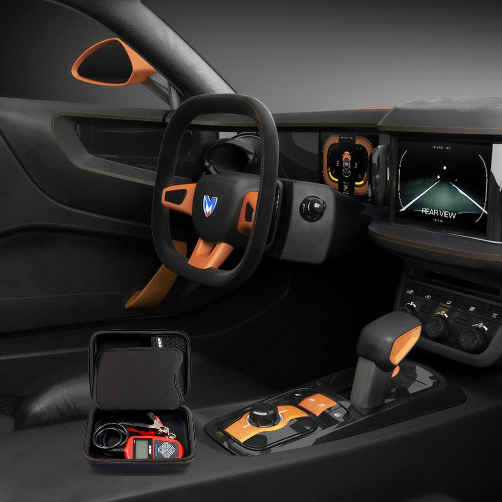 For ANCEL AD310 VD500 OBD2 Car Scanner Code Reader EVA Case Protective Carry Bag