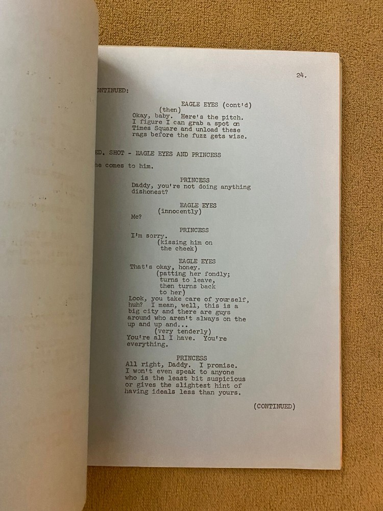 WE'LL TAKE MANHATTAN TV comedy pilot script 1965, ALLAN MELVIN (Brady Bunch)