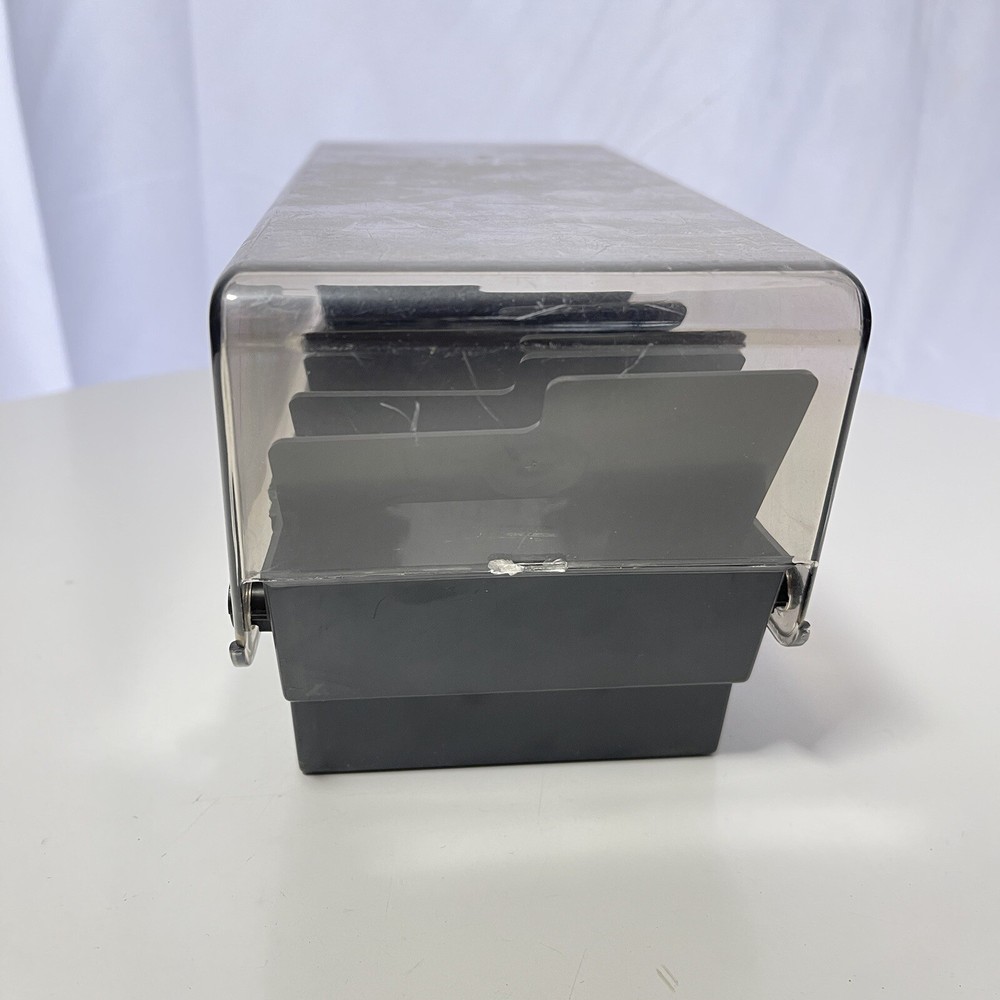 Vintage Fellowes Plastic 3.5” Floppy Disk Storage Case