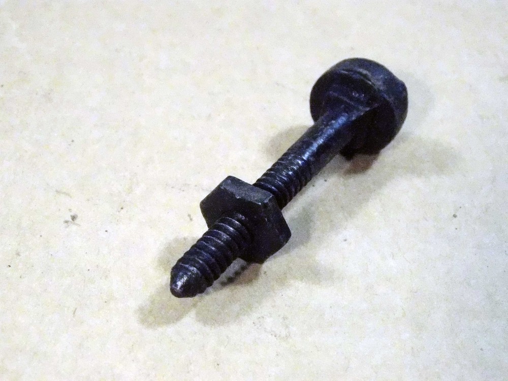 Antique entry door knocker cast iron
