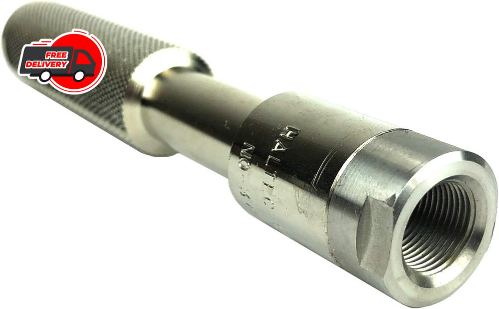 Haltec 377 Large Bore Lock On Air Chuck Solid Brass Core for Large Valves