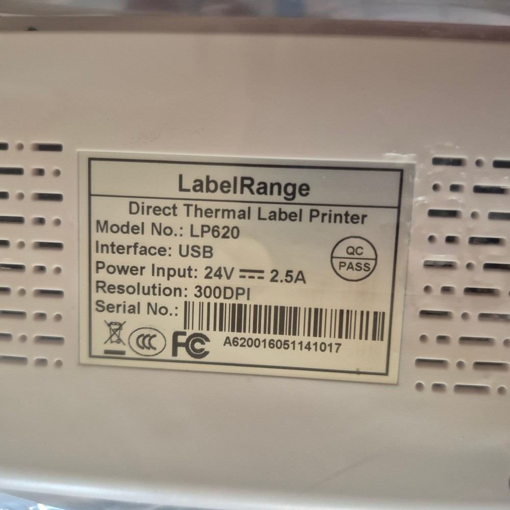 NEW LabelRange LP620 Label Printer and 3000 New Labels