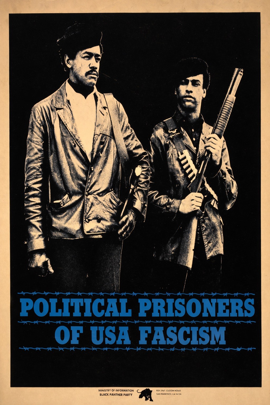 🖼️ Black Panther Party Poster - 1970s Political Activism - 24x36” Vintage Wall