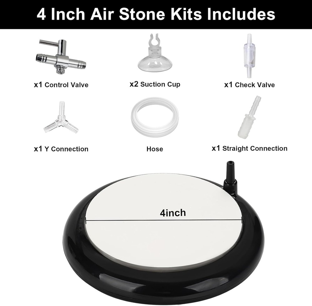 Ultra Silent Oxygen Diffuser Kit for Fish Tank