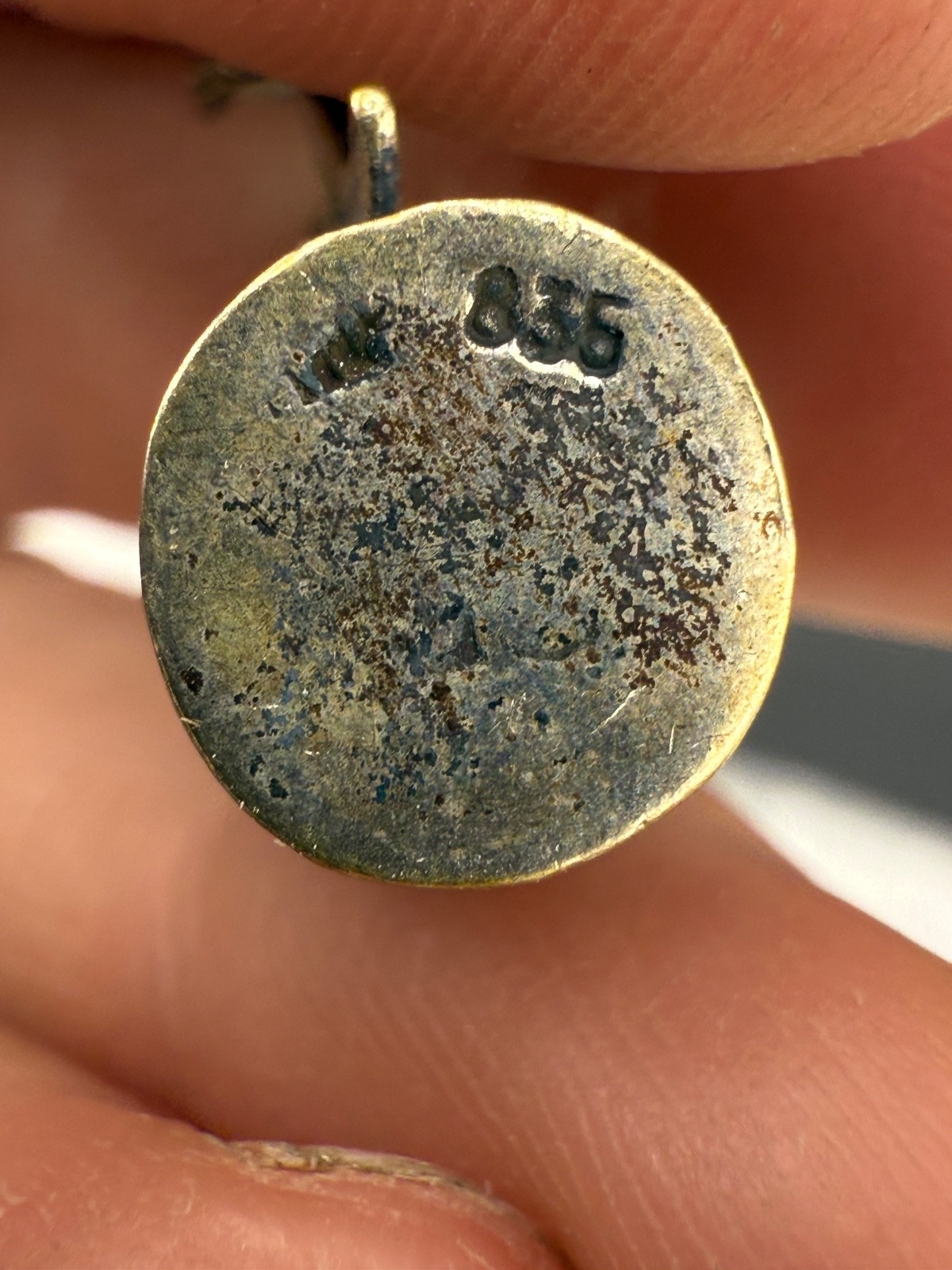 Vintage German Beer Stein Charm 835 Silver