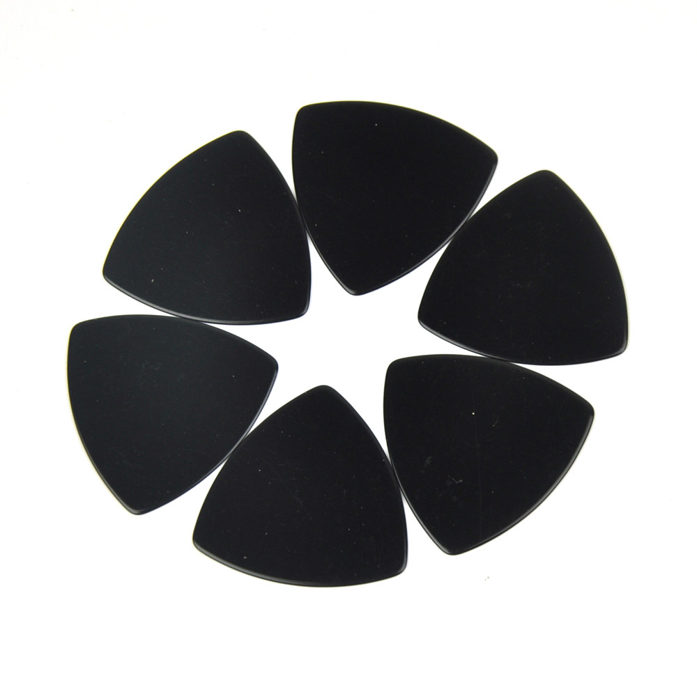 Celluloid 346 Rounded Triangle Guitar Picks 0.71mm 100Pcs Assorted Colors