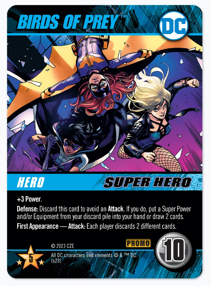 DC Deck-Building Game: GEN CON 2023 PROMO PACK