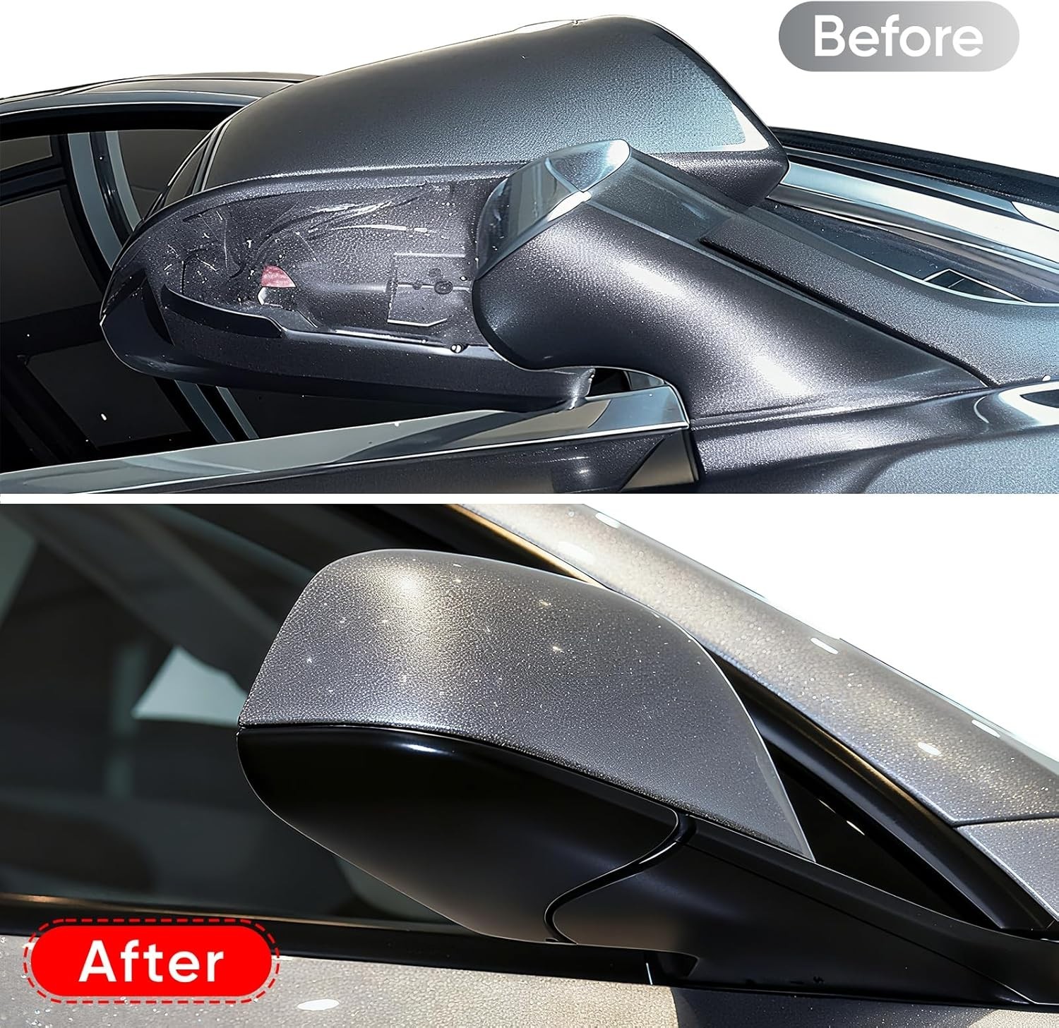 Tesla Model Y Right Mirror Bottom Cover Passenger Side Rearview Lower Base Trim