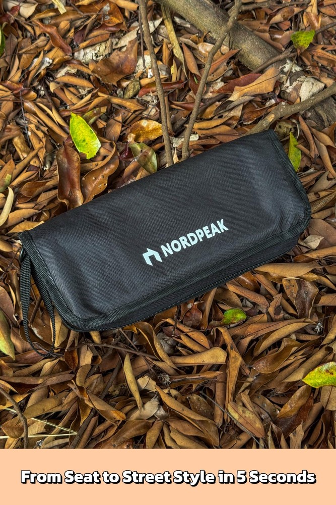 Compact Foldable Stool with Shoulder Strap, Heavy Duty 350lbs Support, Lightw...