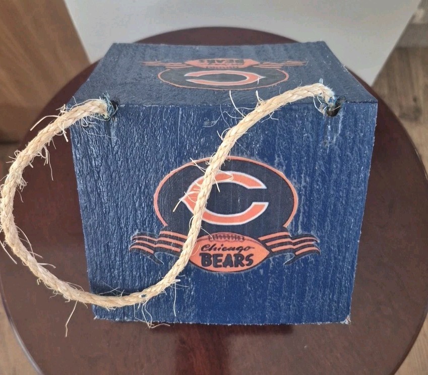 Chicago Bears Bird Feeder