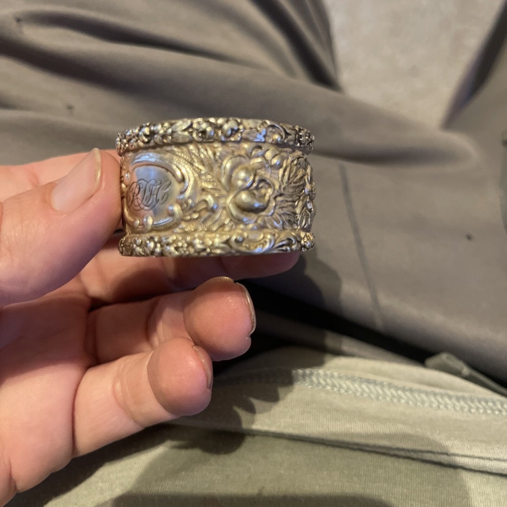 Stieff Sterling Napkin Ring No Monogram