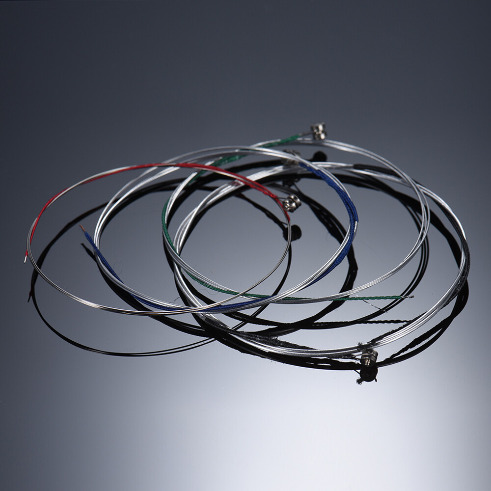 4PCS/Set 3/4 4/4 Violin Strings Steel Strings E A D G Wound Fiddle String U2S6