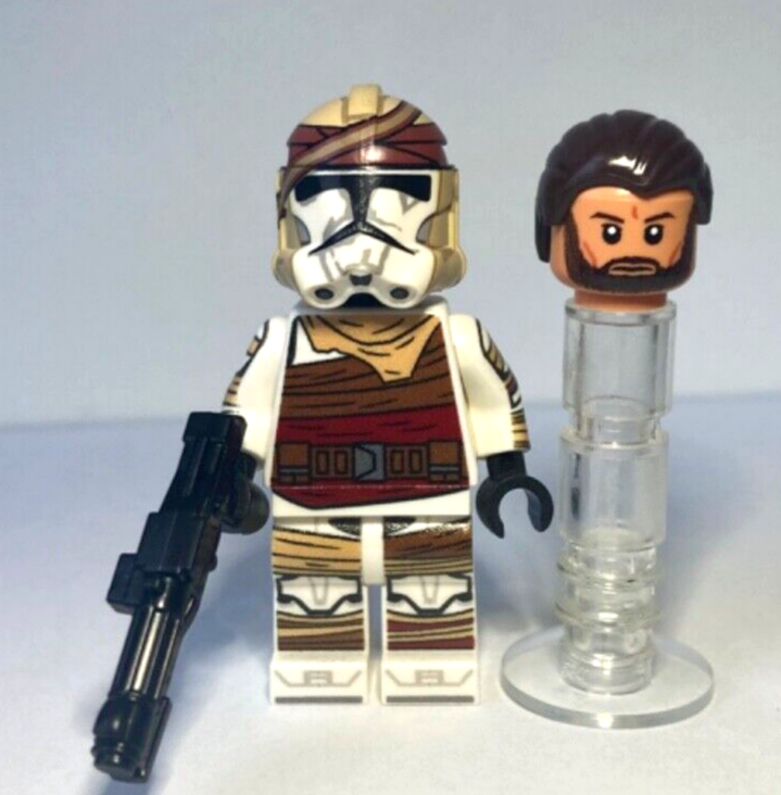 NEW LEGO Starwars Commander Mayday Custom Printed Minifigure Bad Batch Clone